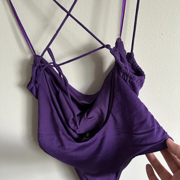 Dynamite Laney Ruched Bodysuit - Picture 8 of 9